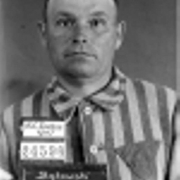 Erkennungsdienstfoto (1940) des Häftlings Pawel Bakowski (später im KZ-Amstetten)