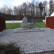 Memorial place next to the church