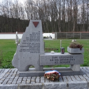 Memorial place next to the church