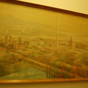 Picture of the rayon wool factory - Lenzing AG