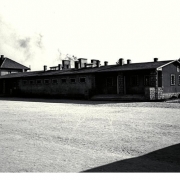 Camp brothel (seen from the muster ground), 1942