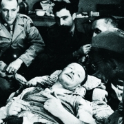 Einvernahme KZ Mauthausen Kommandant Franz Ziereis in Gusen I, Mai 1945