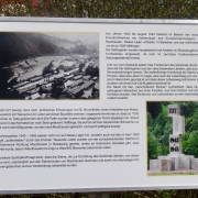 Information board near the roundabout