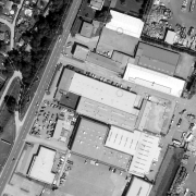 Cadastral map 1:1,000, former storage area - today industrial estate