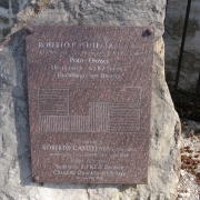 Commemorative plaque - Memorial Ebensee
