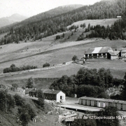Remote view of the concentration camp