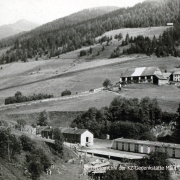 Fernaufnahme des Konzentrationslagers