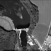 Detailed view of Oberilzmühle, dam / former storage area probably southeast of it