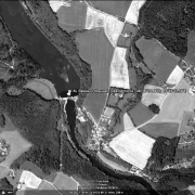 Overview with GPS data, AL Passau I - Oberilzmühle; former camp site probably southeast of it