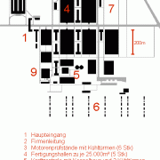 Plan der Flugmotorenwerke