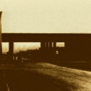 Gate of the KZ subcamp in Guntramsdorf, barracks behind it