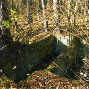 Remains of the former factory at Lindenberg