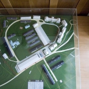 Model of the KZ subcamp in the memorial